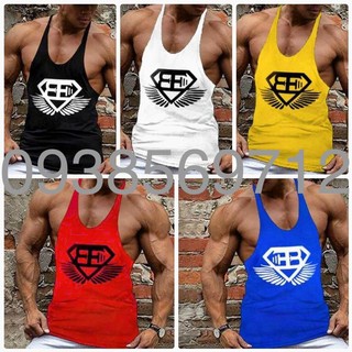 Áo ba lỗ logo chữ BE in