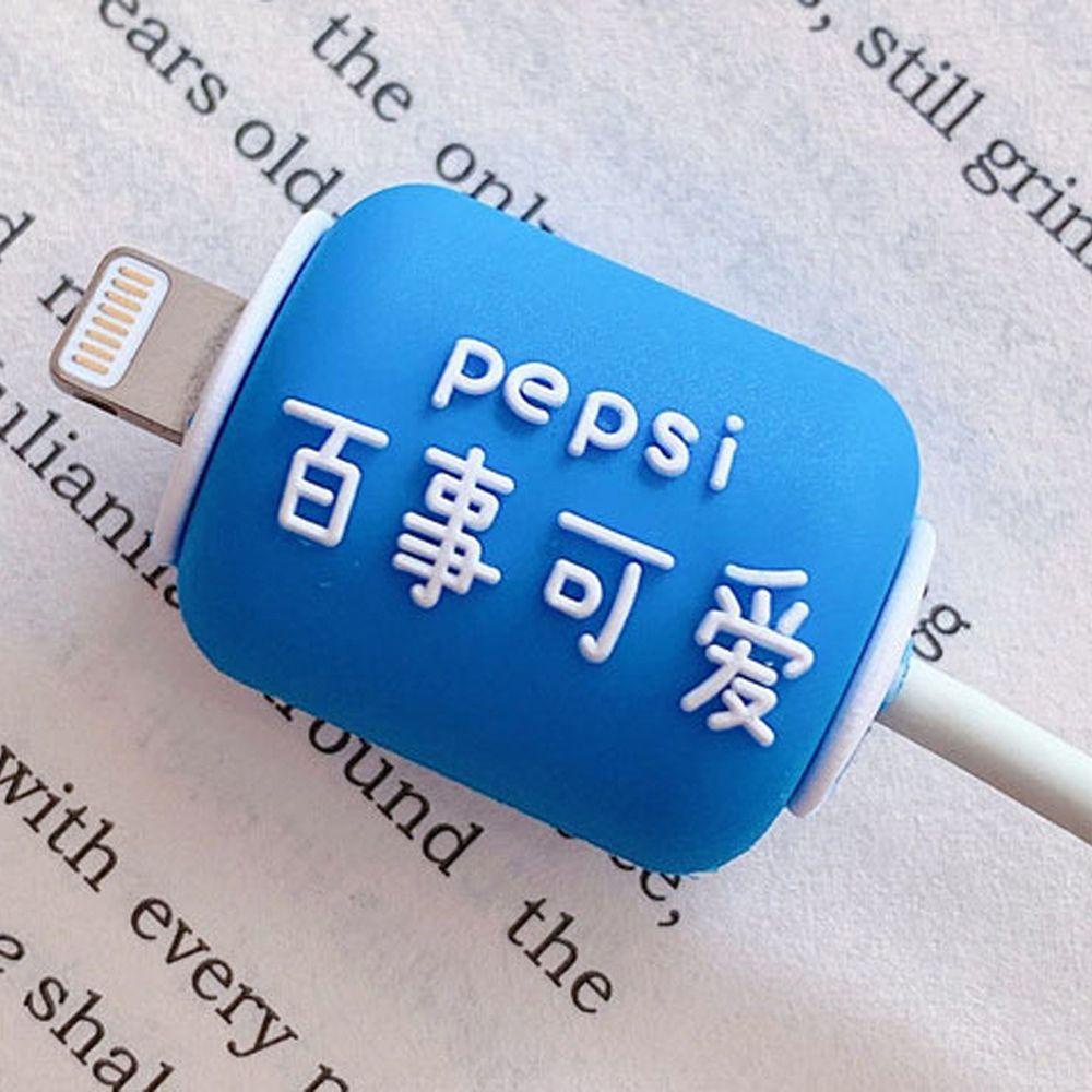 Phụ Kiện Bảo Vệ Dây Cáp Điện Thoại Hình Thức Uống Hoạt Hình Dễ Thương