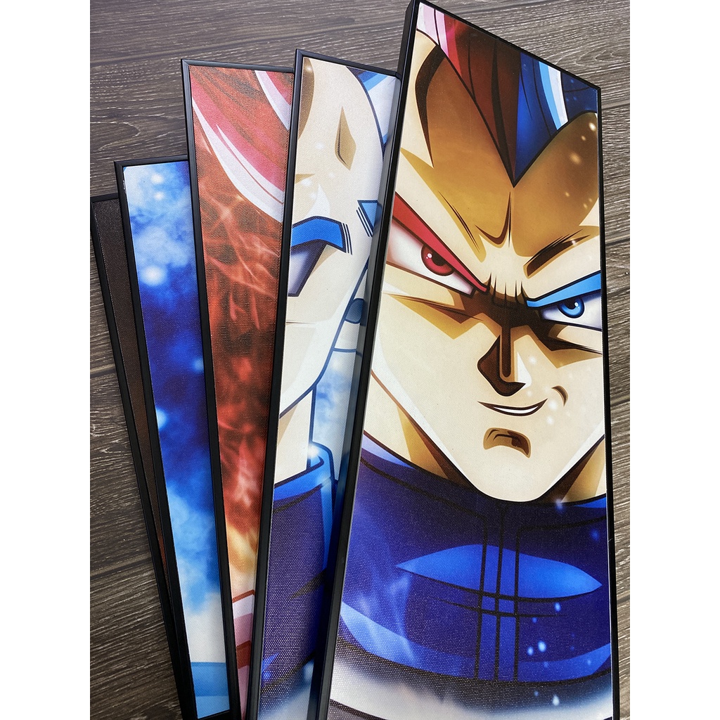 Tranh Treo Tường Bảy Viên Ngọc Rồng, Tranh Songoku, Vegeta, Anime | LST