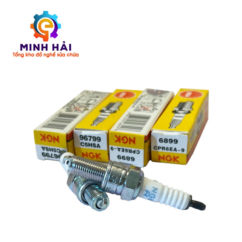 Bugi NGK Các Dòng Xe Dream Wave C5, C7 Chân Ngắn Và C9 Chân Dài, Chính Hãng NGK - Đồ Nghề Minh Hải