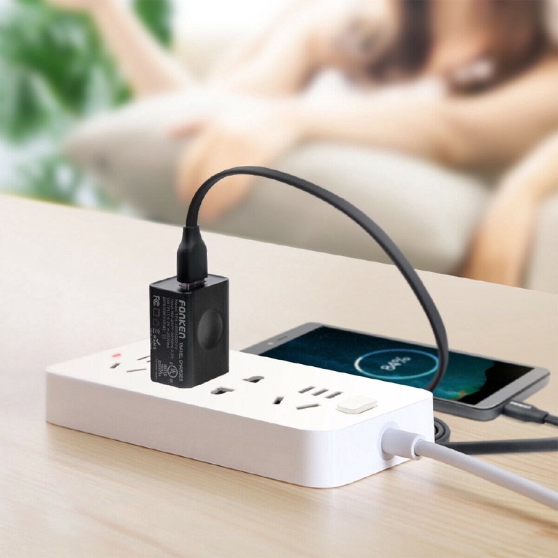 Củ sạc nhanh ANKNDO USB UL 5V 2A thích hợp cho điện thoại di động