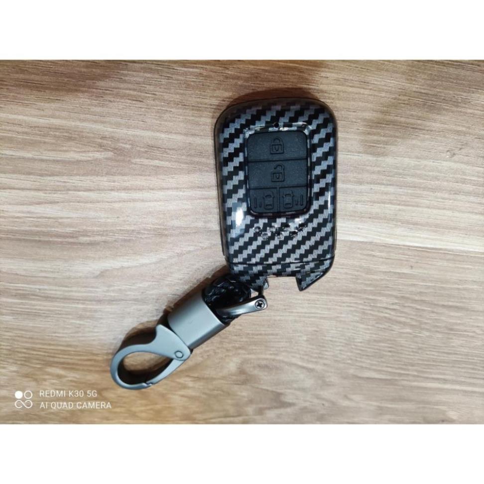 Ốp Chìa Khóa Carbon/ cacbon Xe Honda CITY 2021 , CIVIC 2020-2021 Chìa 4 Nút