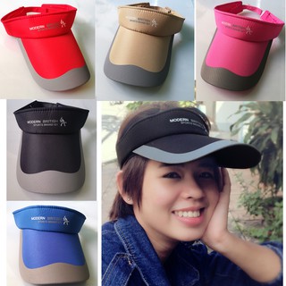 Nón hở đầu sunvisor nón kết thể thao hở đầu nón tennis nón lưỡi trai hở đầu