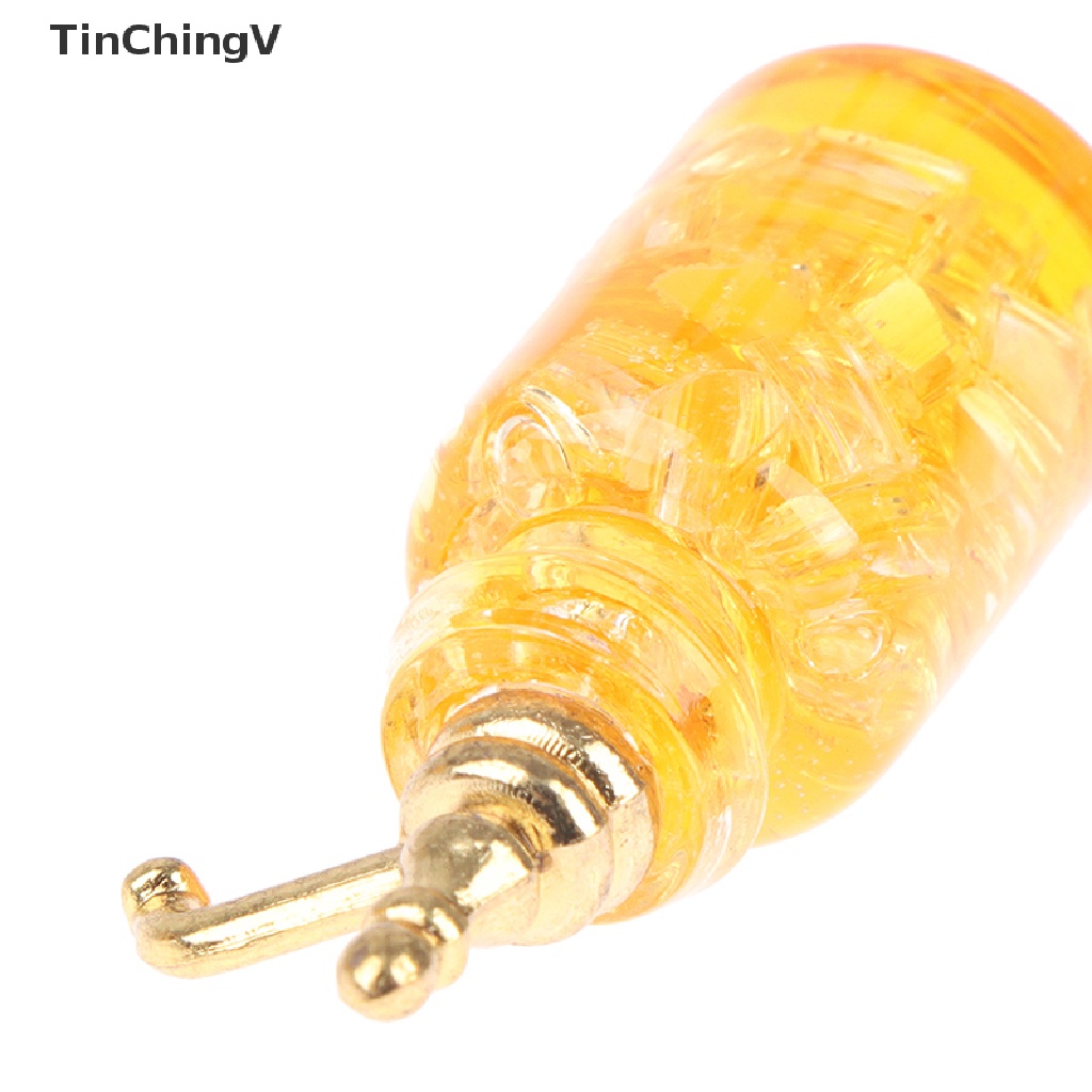 Bình thủy tinh đựng rượu thiết kế độc đáo trang trí nhà búp bê tỉ lệ 1: 12