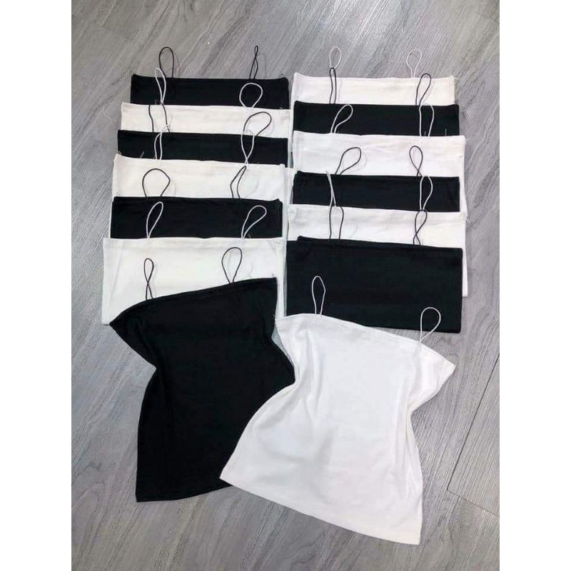 Áo hai giây sợi bún hàng Vnxk chất cotton | BigBuy360 - bigbuy360.vn