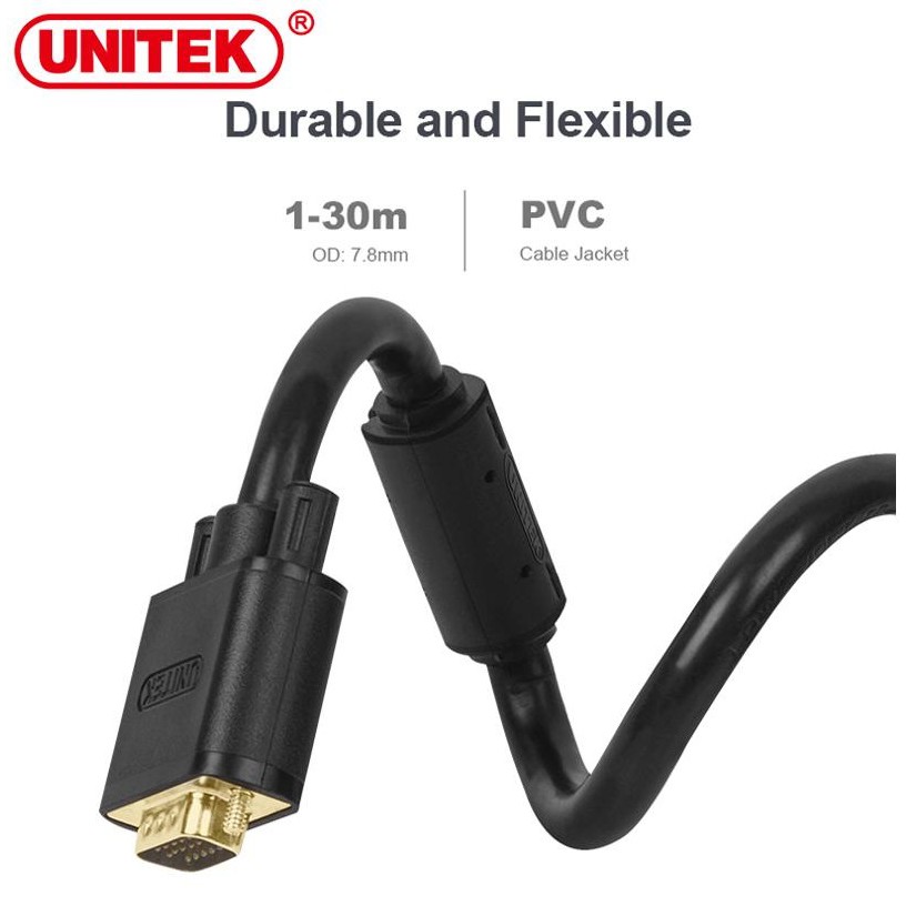 Cáp HDMI 4K Ultra HD 3D 5 mét Unitek Y-C140