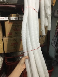 Ống ruột gà xả nước thải