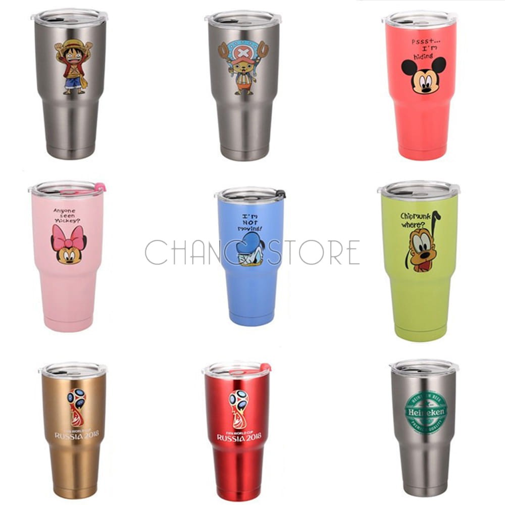 Cốc Giữ Nhiệt STARBUCKS Thái Lan 900ml Chống Trào Tiện Lợi + Tặng Kèm Full Bộ Phụ Kiện Ống Hút Tái Sử Dụng Và Túi Đựng