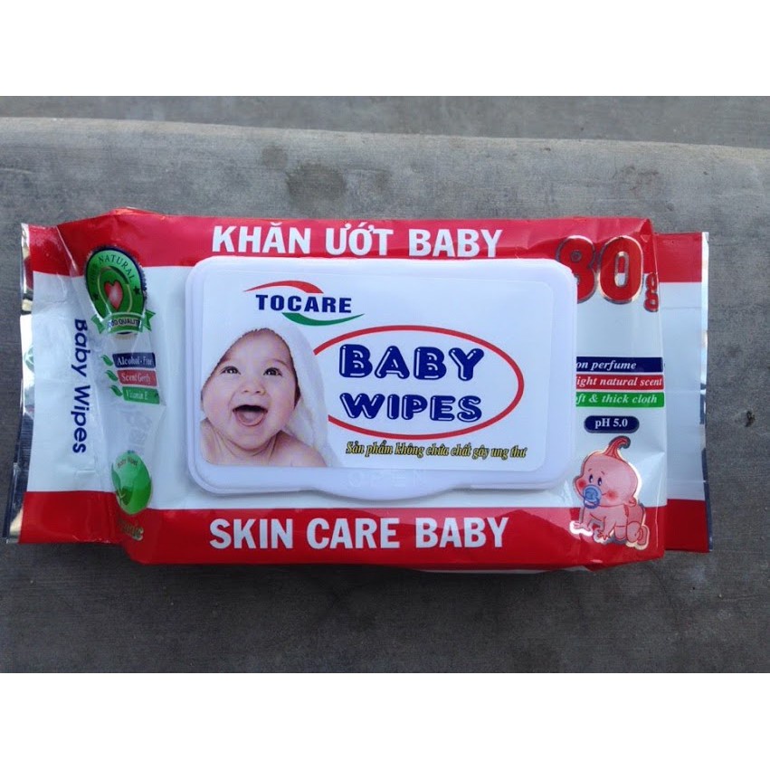 Khăn ướt Baby Wipe mini, khăn ướt an toàn cho bé yêu DrbStore