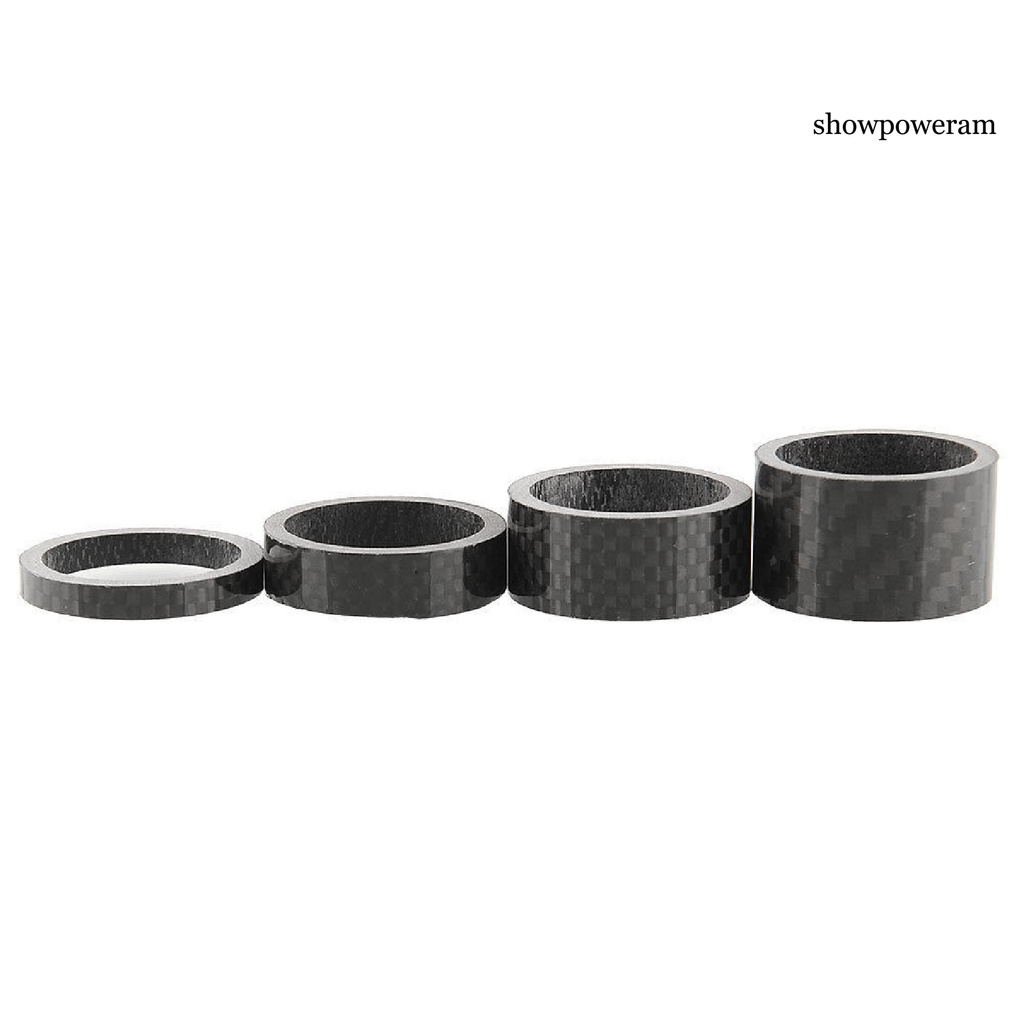 Vòng Đệm Cổ Xe Đạp 28.6mm Bằng Sợi Carbon Smp 5 / 10 / 15 / 20mm