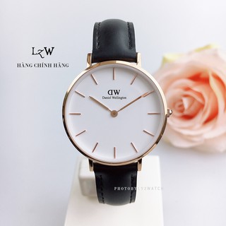 Đồng hồ halei DW nam nữ dây da D8732 sang trọng lịch lãm