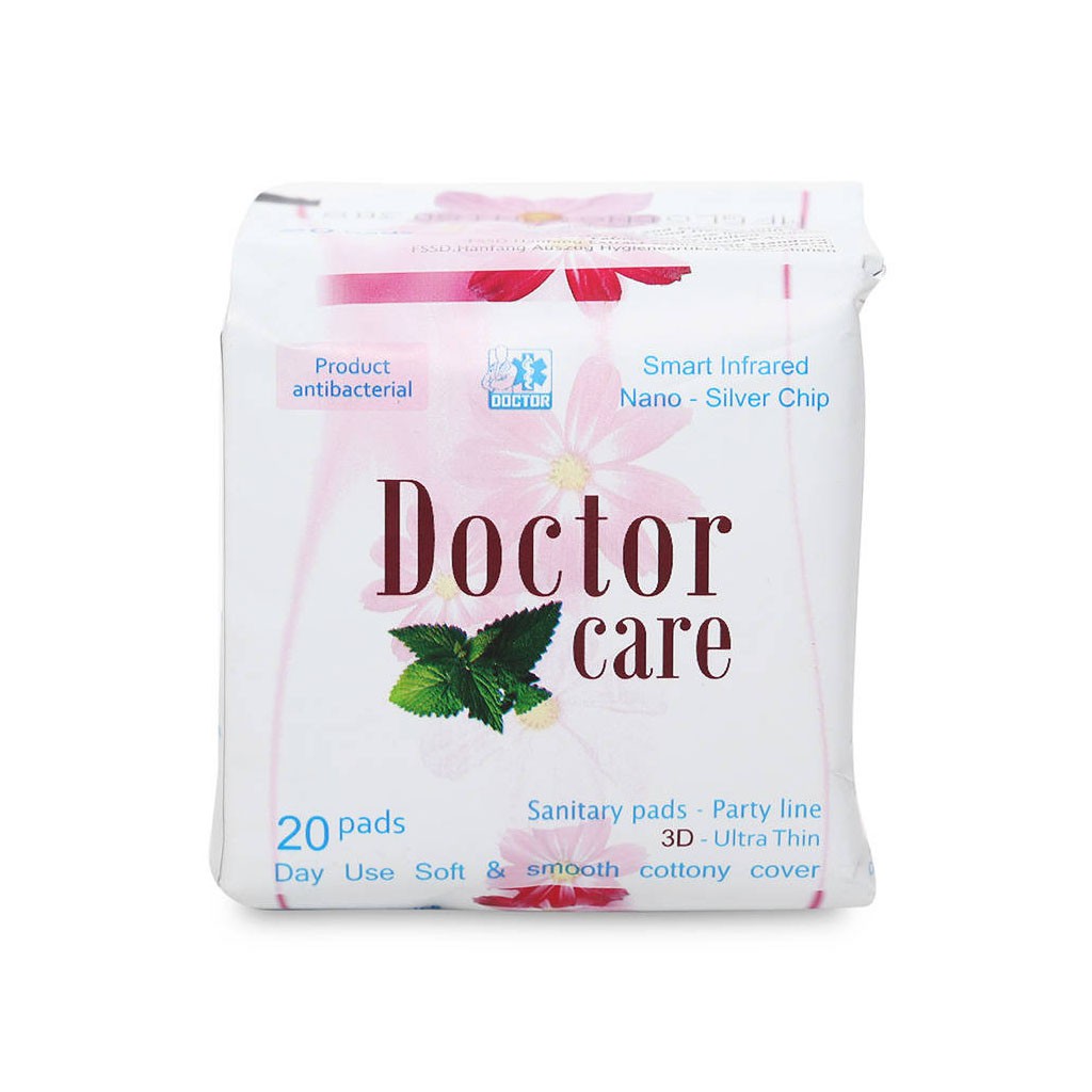 Băng Vệ Sinh Doctor Care Hàng Ngày Tinh Chất Thảo Dược Gói 20 Miếng