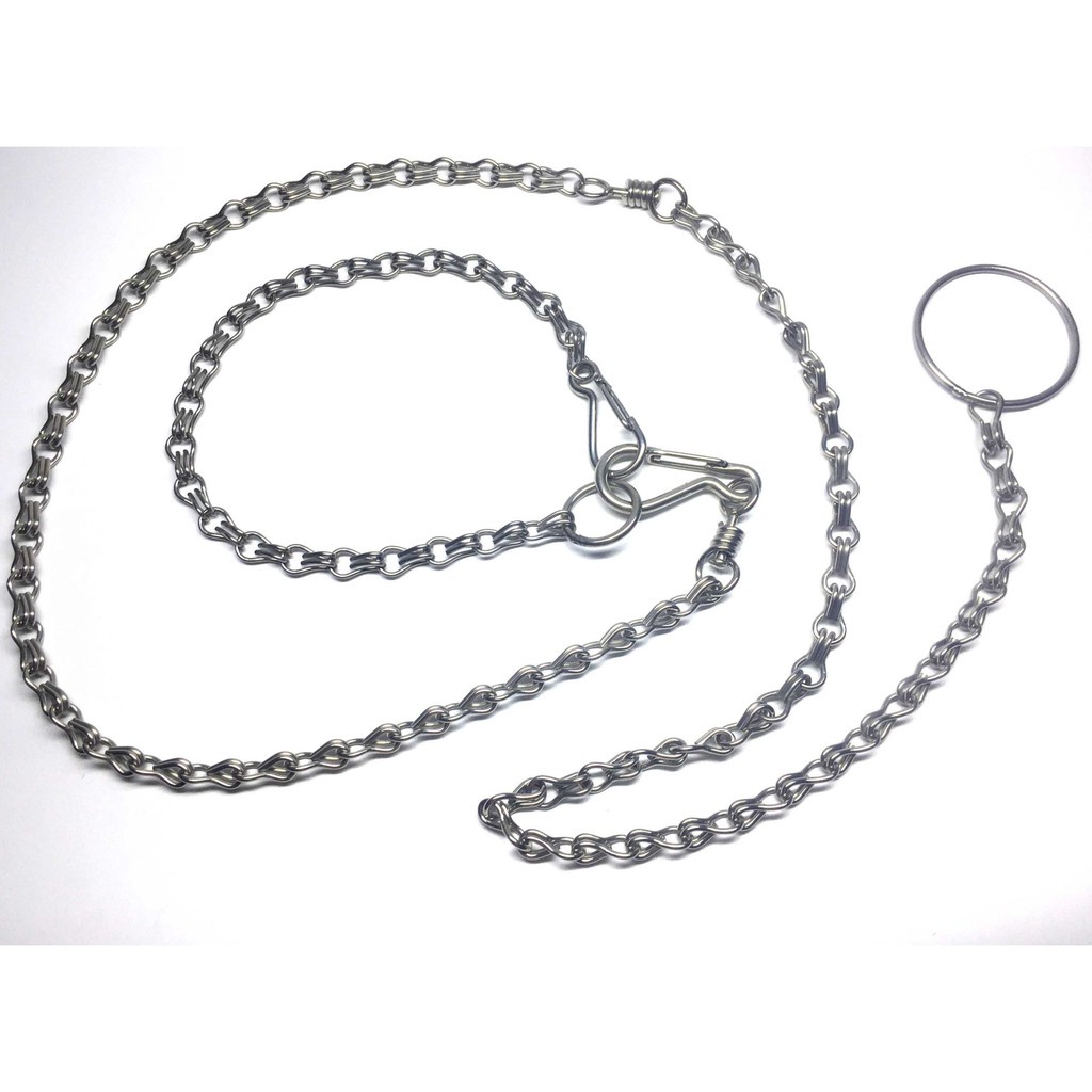 Xích inox không gỉ có chống xoắn dành cho chó mèo.