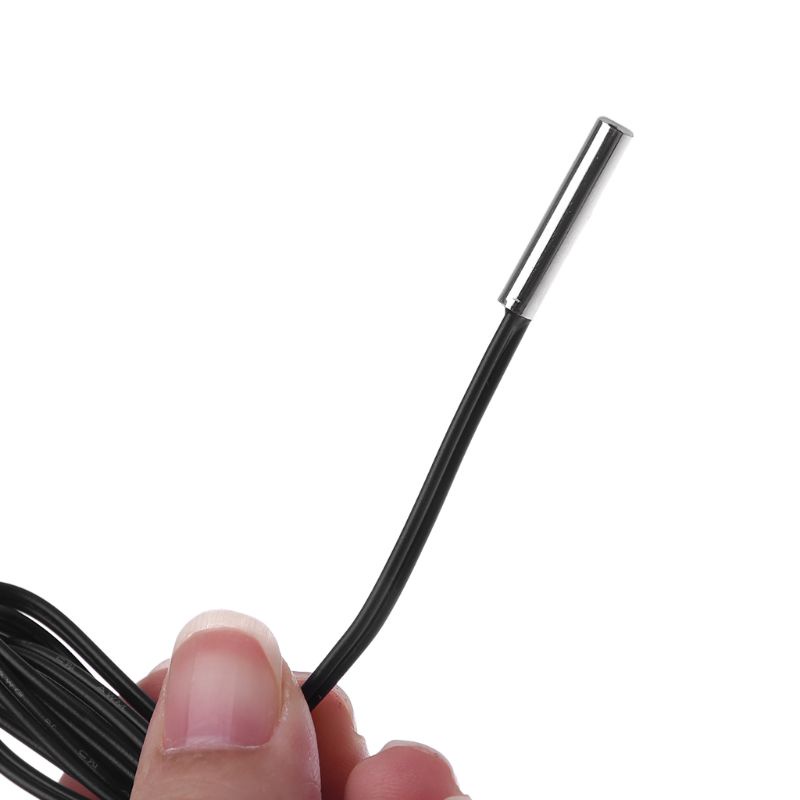 Đồng Hồ Đo Nhiệt Độ Kỹ Thuật Số 0.28 &quot;Với Đầu Dò Kim Loại 1m NTC Cho Phòng Điều Hòa - 20°C~100°C