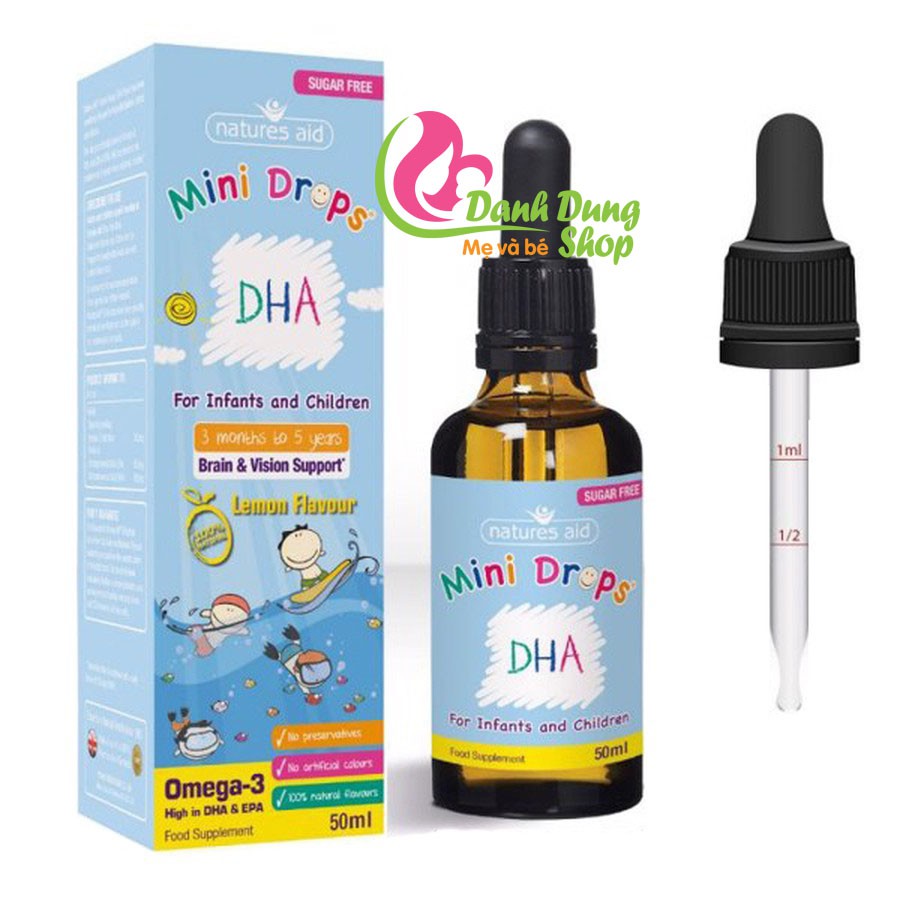DHA drops  của Anh, date xa