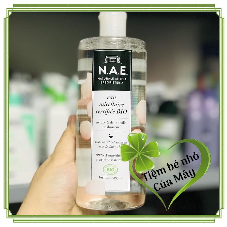 Tẩy Trang Organic N.A.E - 500ml (Chai) của Pháp