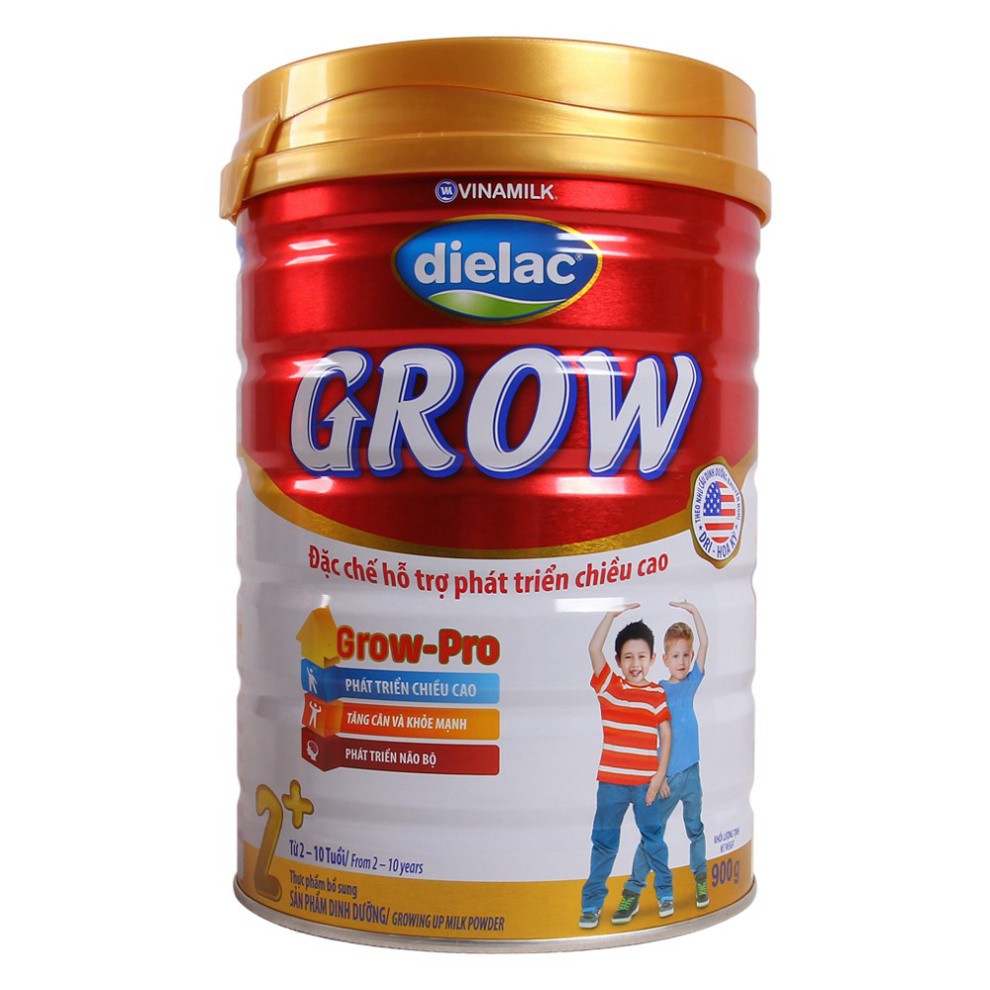 Sữa bột Vinamilk Dielac Grow 2+ 900g