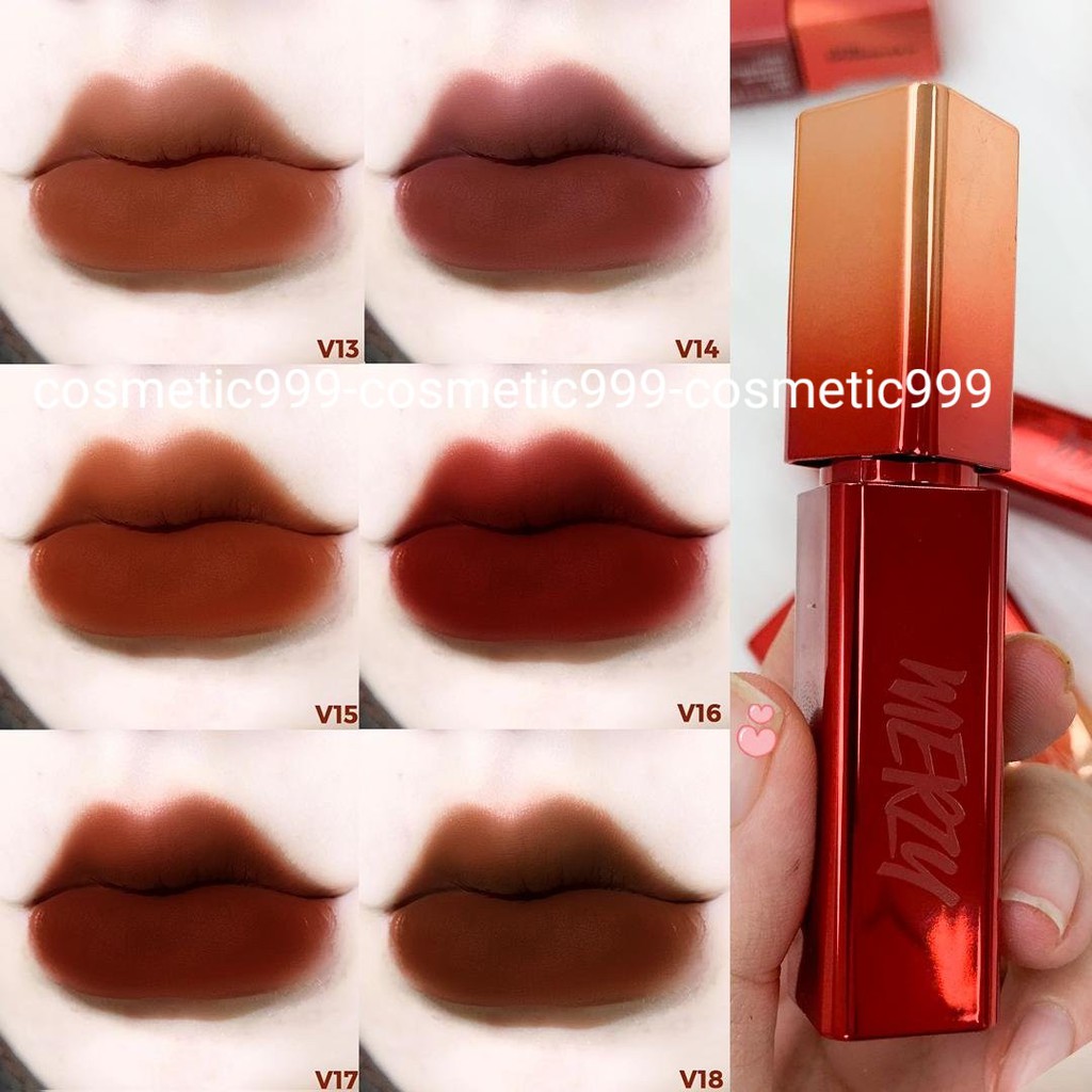 Son Merzy chính hãng The First Velvet Tint hàn quốc  -cosmetic999