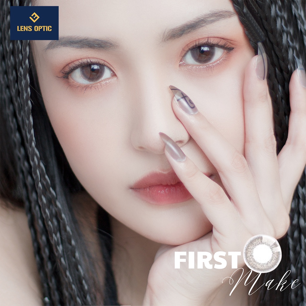 Kính áp tròng 1 ngày màu First Make SEED Eye Coffret 1 Day cho mắt cận - Lens Optic