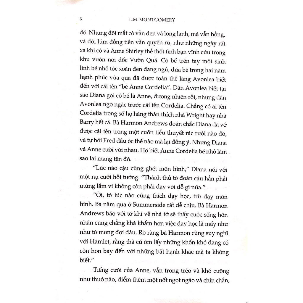 Sách - Anne Tóc Đỏ Và Ngôi Nhà Mơ Ưóc (L M Montgomery)