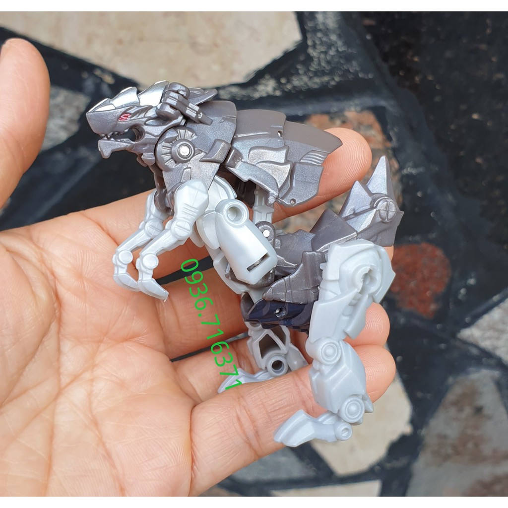 Robot Mini biến hình nhiều bước Grimlock Transformers - Hasbro