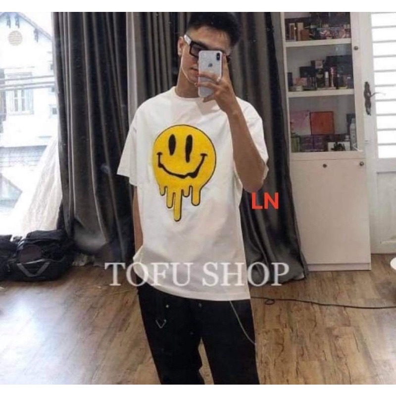 Áo phông mặt cười chảy DA6