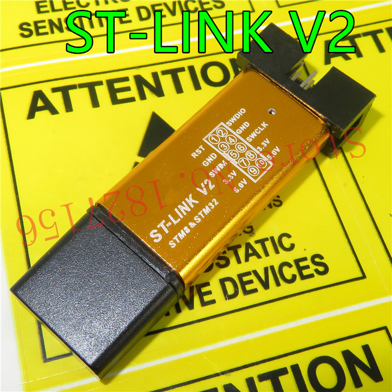 ST-Link V2 stlink mini STM8STM32 STLINK simulator download programming With Cover Automation Kits