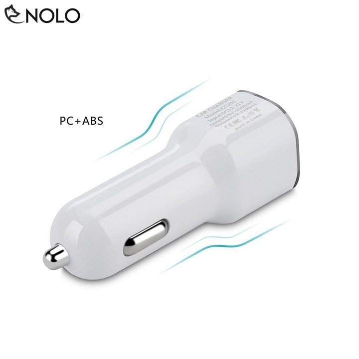 Bộ Sạc Cốc Xe Hơi 2 Cổng USB RU-01 Cao Cấp