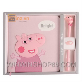 📔 Sổ tay heo Peppa Pig 📔 - Winz.vn