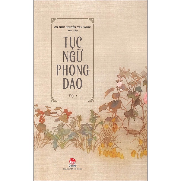 Sách - Tục ngữ phong dao (KĐ)