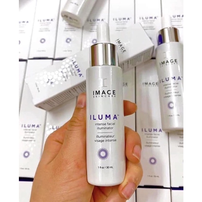 Tinh chất serum sáng da mờ thâm nám và đốm nâu cấp tốc Image ILUMA Intense facial ILLIMINATOR