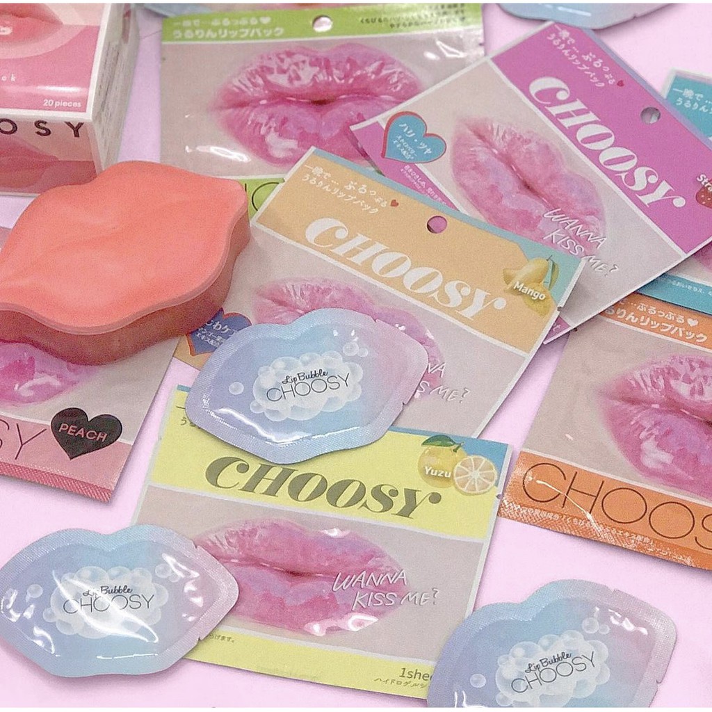 (hàng Mới Về) Mặt Nạ Choosy Hydrogel Dưỡng Môi 1ea | BigBuy360 - bigbuy360.vn