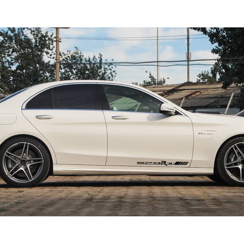 Tem dán cửa xe ô tô Sport 2