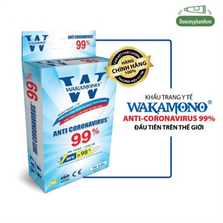 WAKAMONO KHẨU TRANG Y TẾ 4 LỚP ( Hộp 10 Cái)