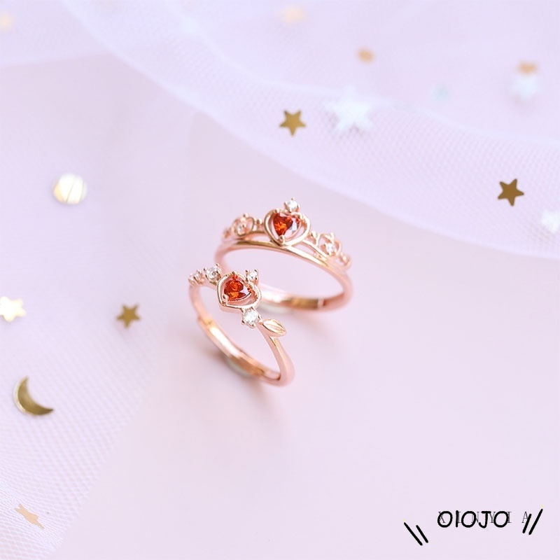 Nhẫn Mạ Bạc 925 Phong Cách Disney Độc Đáo Sành Điệu