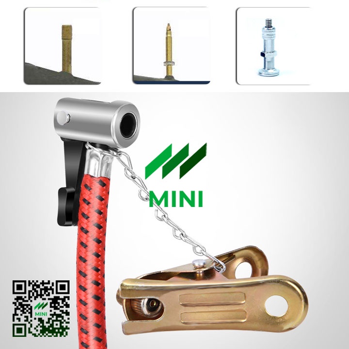 Bơm hơi đạp chân 2 xi lanh CC-100A