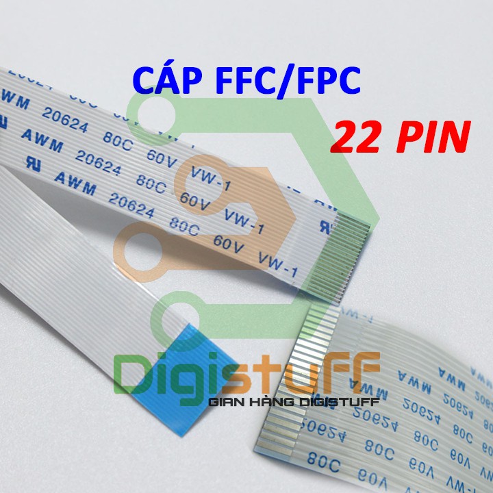 Cáp phẳng AWM 20624 22 pin AWM 20706 thay cáp Xinya CviLux HAMBURG-SH-HF High-Tek JI-HAW