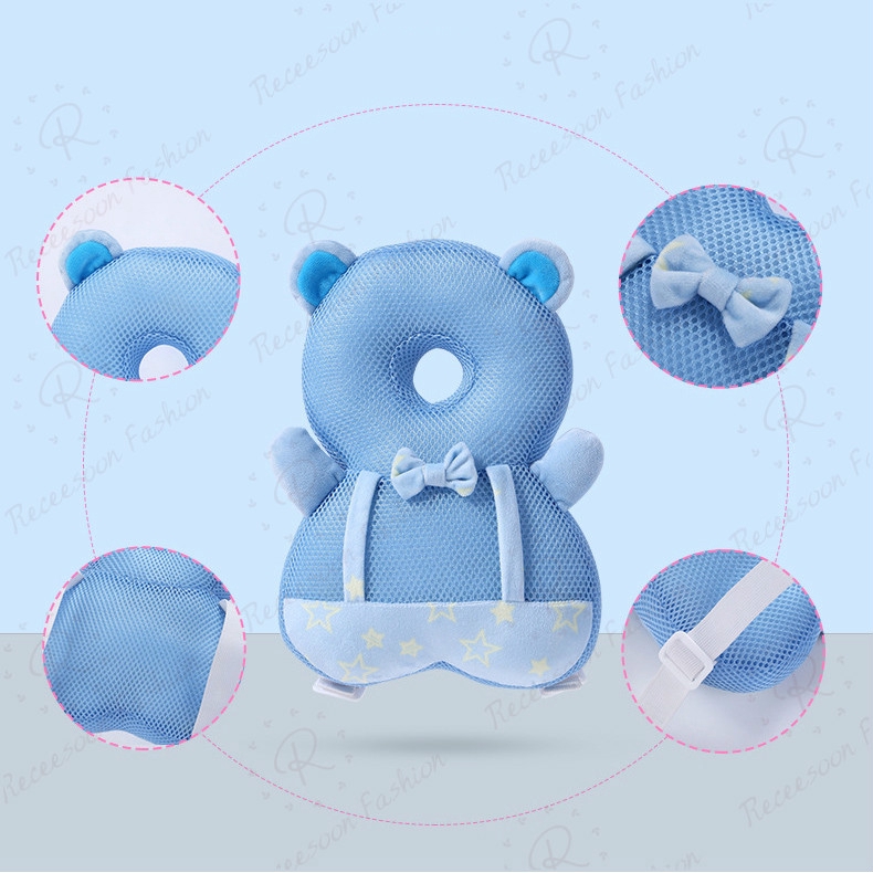 Gối chống va đập đầu thiết kế dễ thương dành cho bé