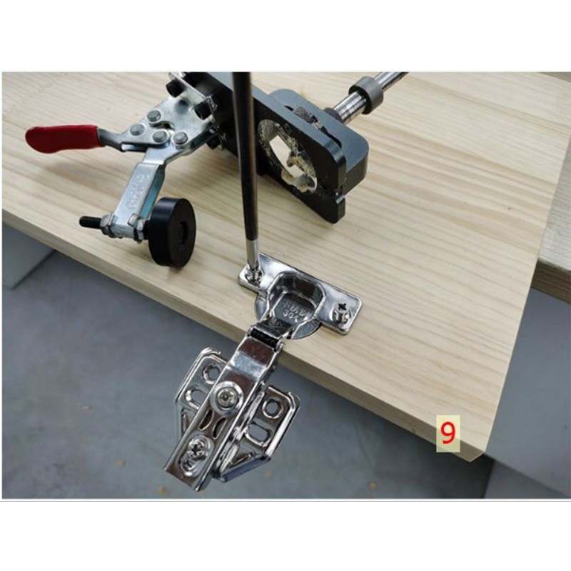 Bộ cữ khoan cốc bản lề