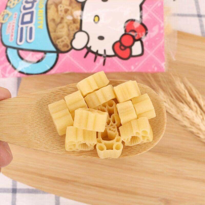 Mì Nui Ăn Dặm Cho Bé Tách Muối Hello Kitty Nhật Bản 150G Làm Từ Lúa Mì Nguyên Cám Thơm Ngon Bổ Dưỡng Tốt Cho Hệ Tiêu Hóa