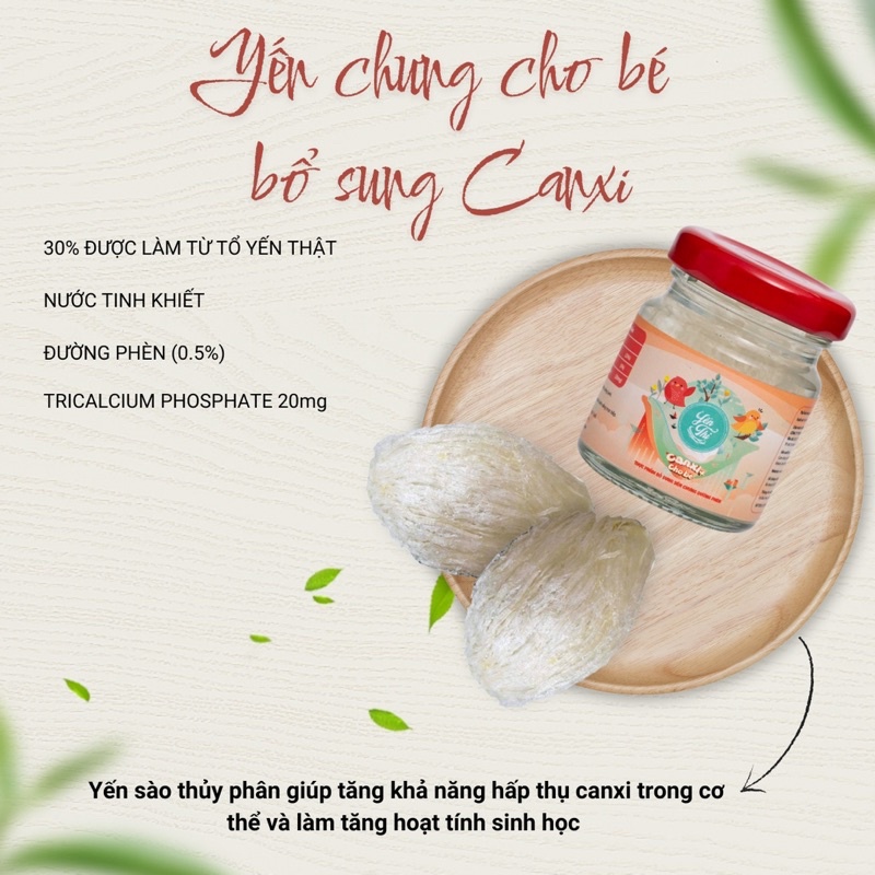 [Quà Tặng] Yến Thị-Yến Kird dành cho bé-bổ sung Canxi và Protein-Yến sào Khánh Hoà