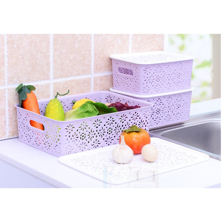 [XẢ KHO] KHAY RỔ ĐỰNG ĐỒ ĐA NĂNG