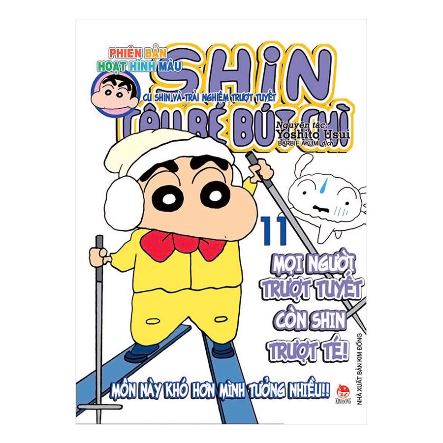 Sách - Shin - Cậu Bé Bút Chì - Hoạt Hình Màu - Tập 11