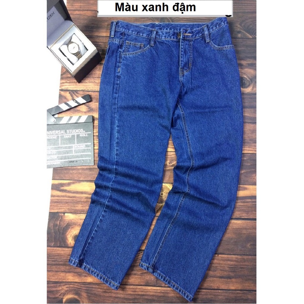 Quần jean nam ống suông [Ống 18-21cm] JN500D