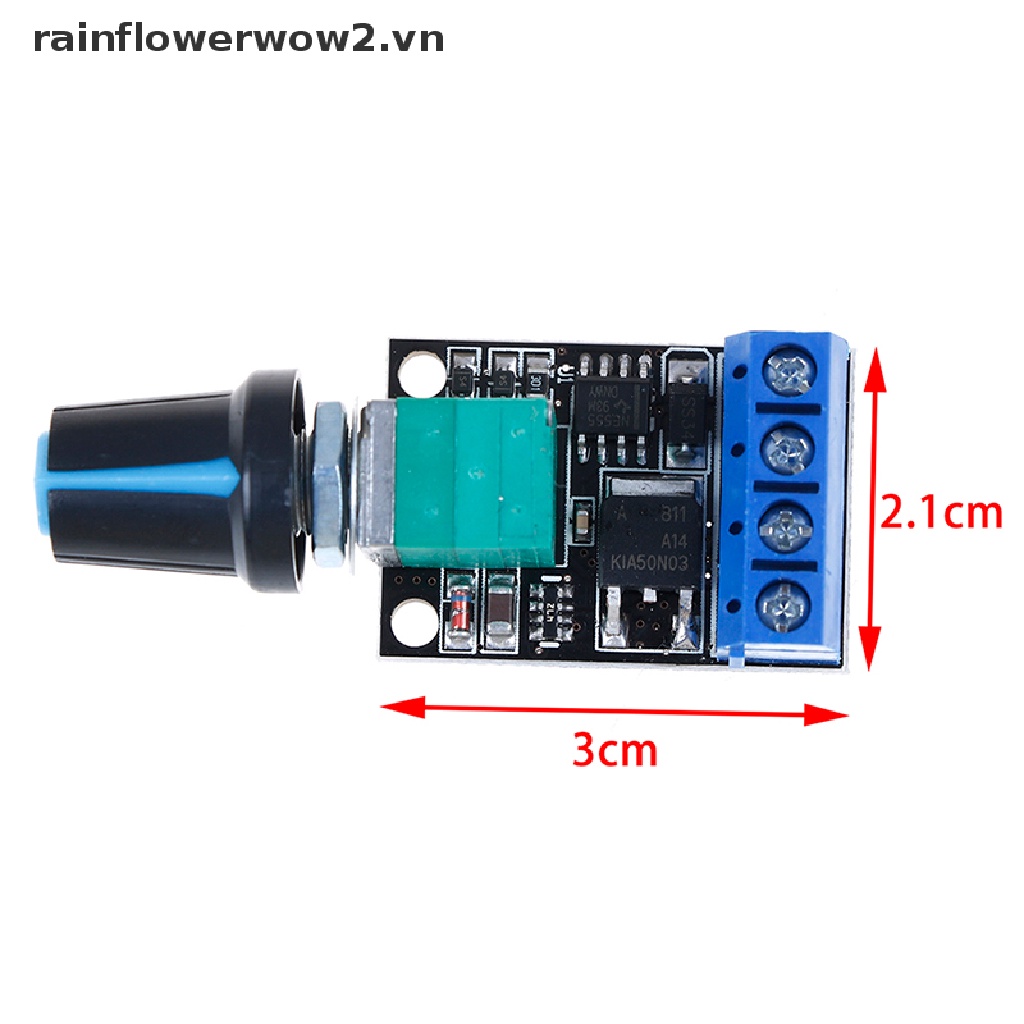 Mạch Điều Khiển Tốc Độ Động Cơ Bước 5V 12V 10A PWM DC
