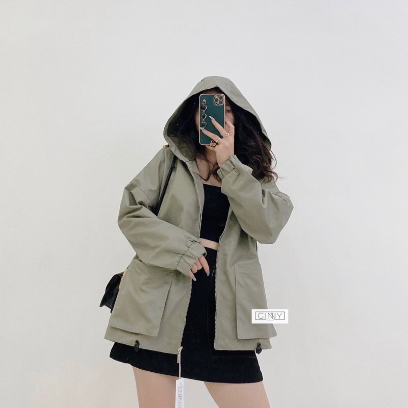 ÁO KHOÁC KAKI 2 LỚP PHONG CÁCH ULZZA | Thời Trang | Phong Cách | GINNY OFFICAL
