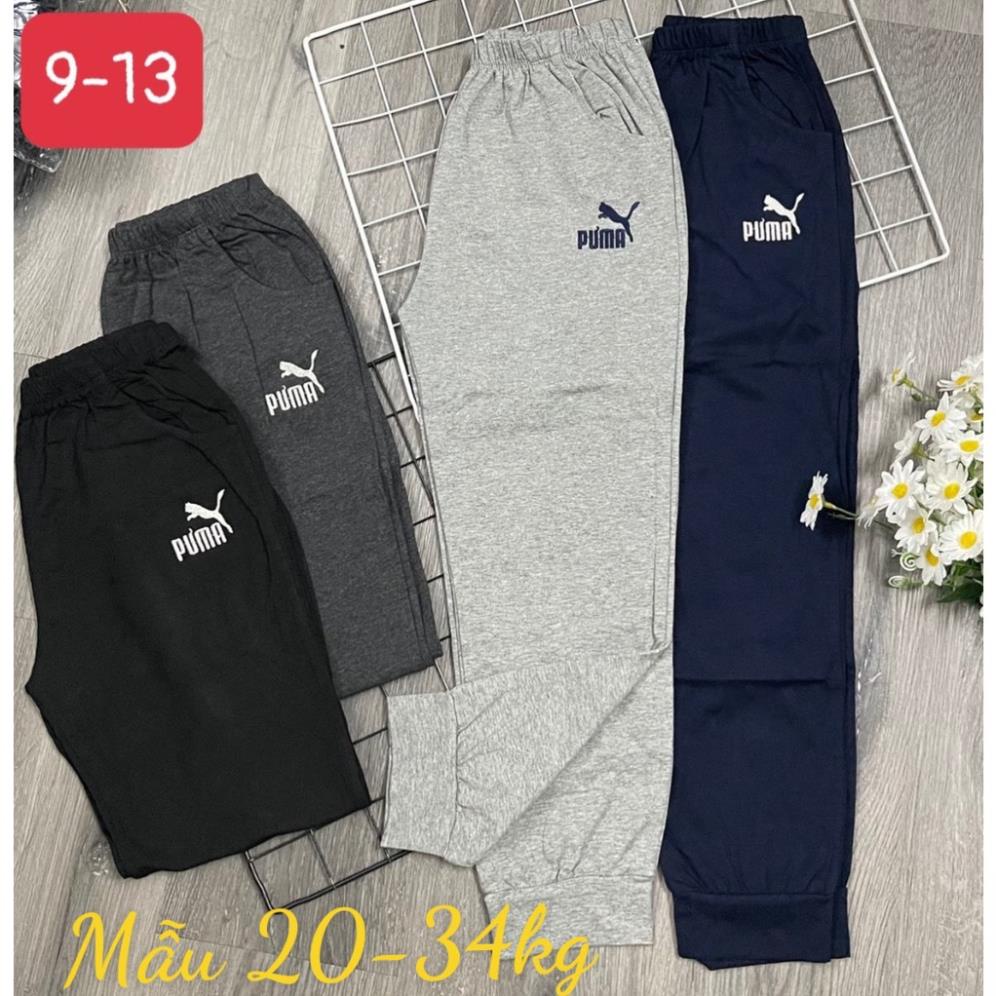 (Video, Ảnh thật) Quần dài cotton bé trai size 15-30kg