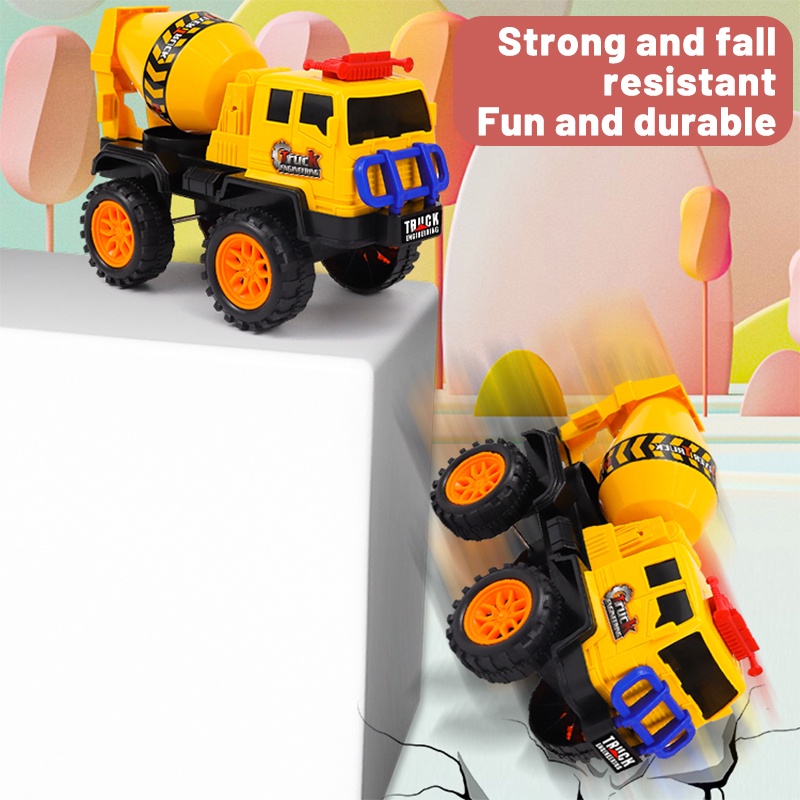 Đồ chơi SEASUN TOYS mô hình thiết kế xe công trường đa dạng cho bé