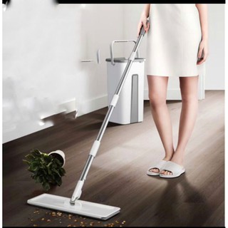 Chổi lau nhà xoay tự động 360* kèm bản lau khô và lau ướt cao cấp RUILIDA 0090