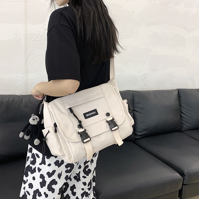 Túi đeo chéo đi học Mashidai vải dù mềm chống nước | BigBuy360 - bigbuy360.vn